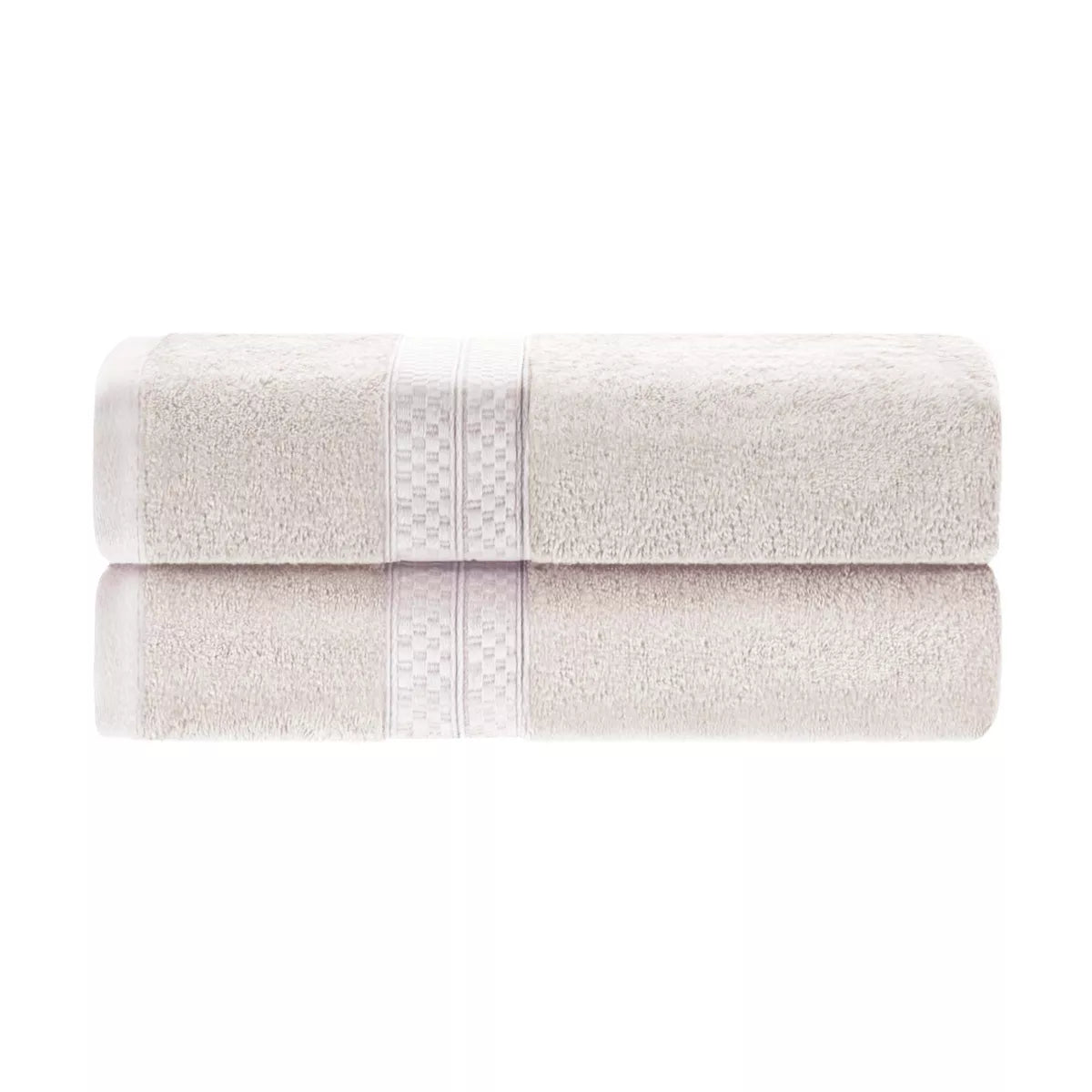 Plush and Absorbent Rayon from Bamboo and Cotton 2-Piece 30" X 54"  Towel Set by Blue Nile Mills