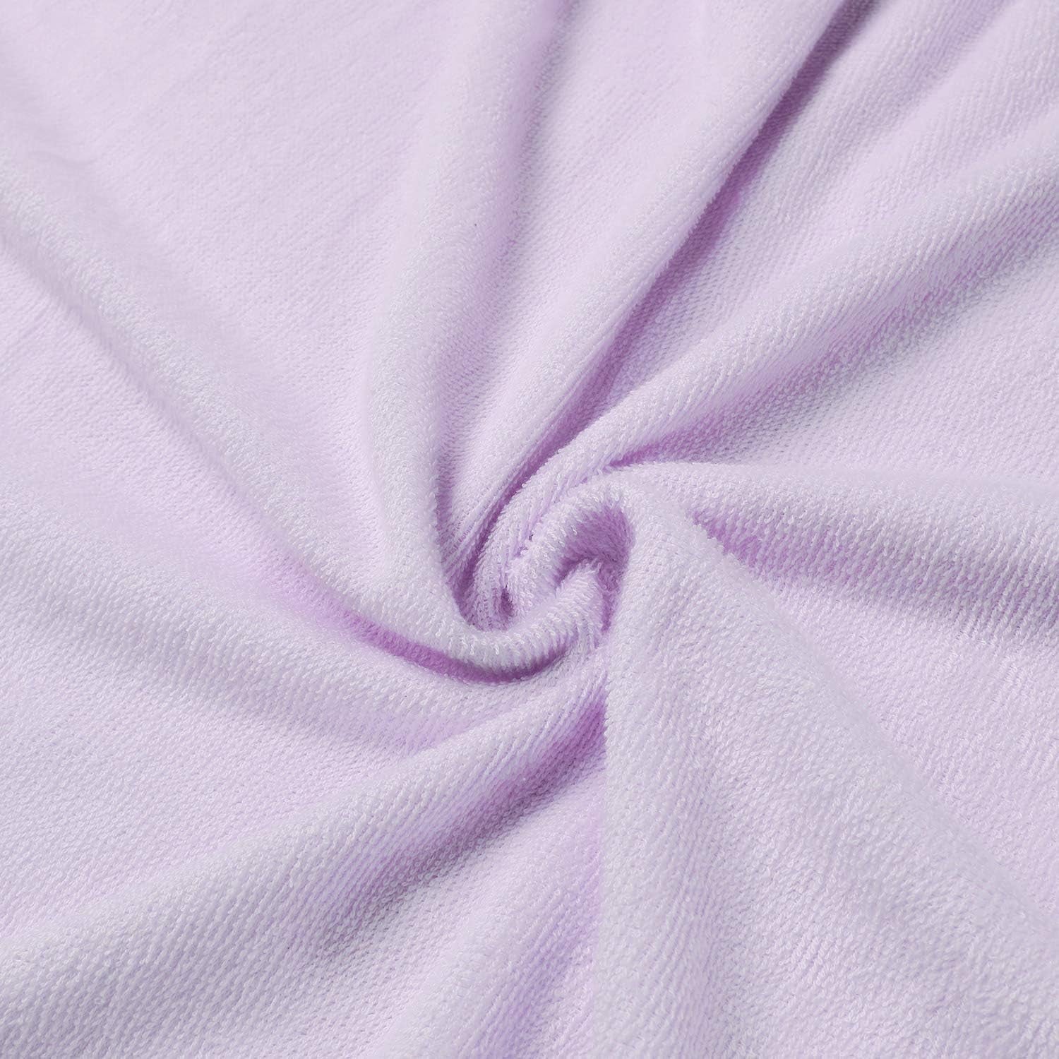 Women Bath Towel Wrap Robe, Soft Cotton Terry Spa Cloth, Plush Adjustable Closure for Shower, Travel, Pool, Gym
