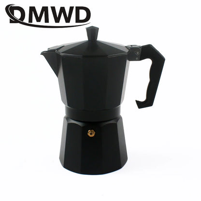300/600Ml Stovetop Italian Moka Espresso Aluminum Geyser Coffee Maker Mocha Kettle Latte Percolator Pot Filter Cafetiere Pitcher