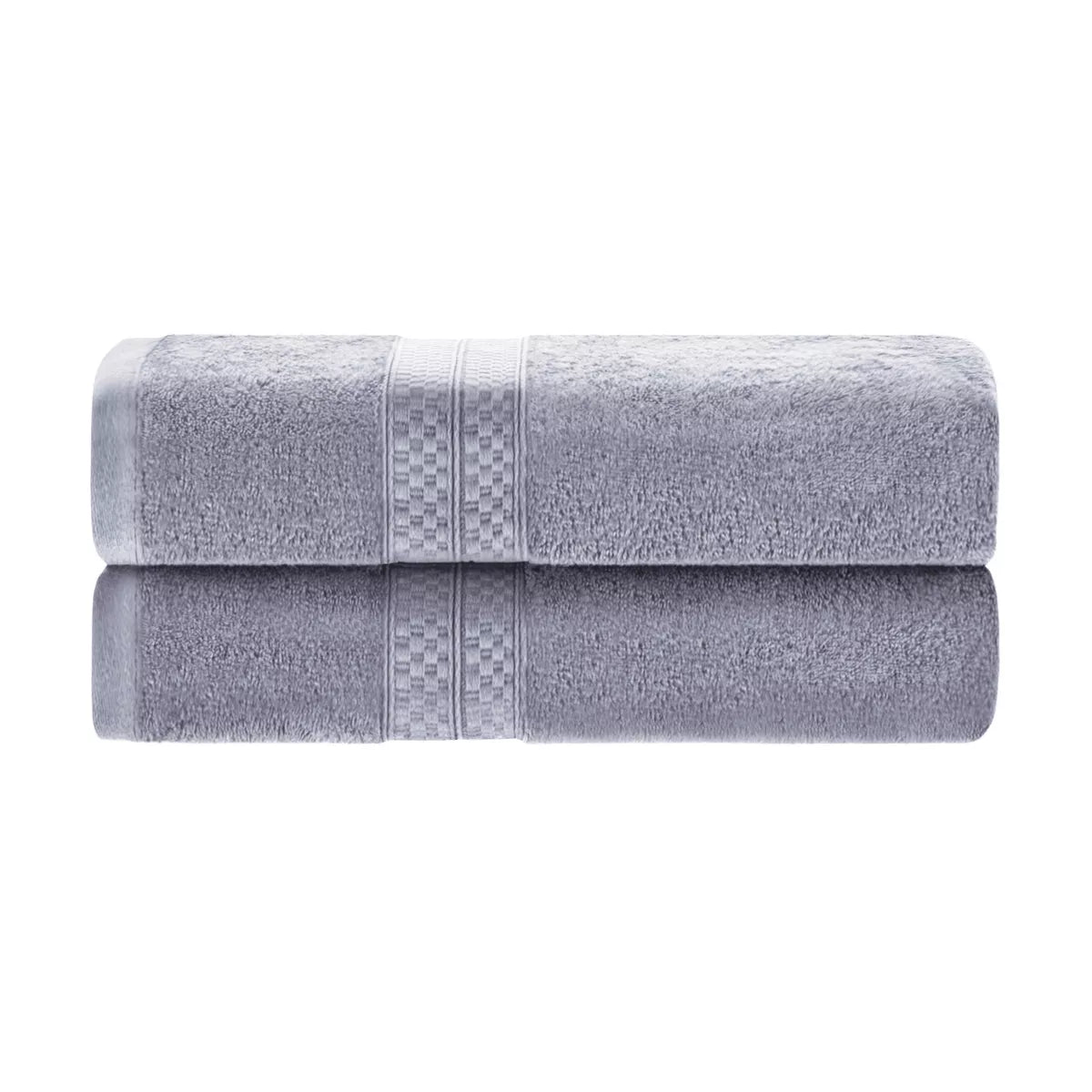 Plush and Absorbent Rayon from Bamboo and Cotton 2-Piece 30" X 54"  Towel Set by Blue Nile Mills