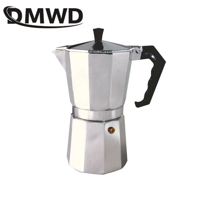 300/600Ml Stovetop Italian Moka Espresso Aluminum Geyser Coffee Maker Mocha Kettle Latte Percolator Pot Filter Cafetiere Pitcher