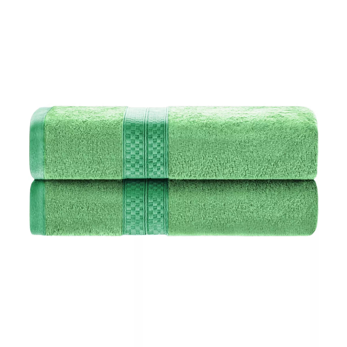 Plush and Absorbent Rayon from Bamboo and Cotton 2-Piece 30" X 54"  Towel Set by Blue Nile Mills