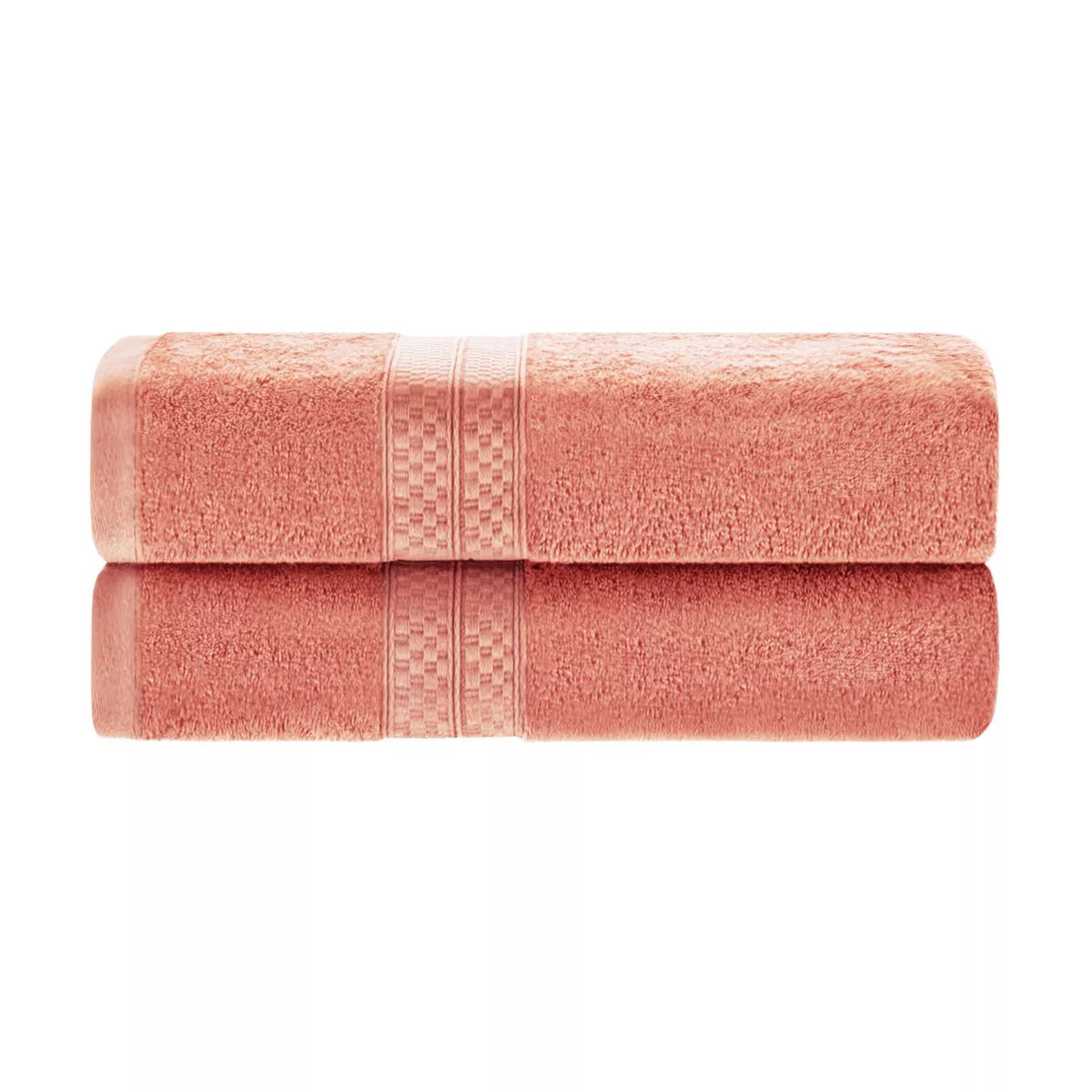 Plush and Absorbent Rayon from Bamboo and Cotton 2-Piece 30" X 54"  Towel Set by Blue Nile Mills
