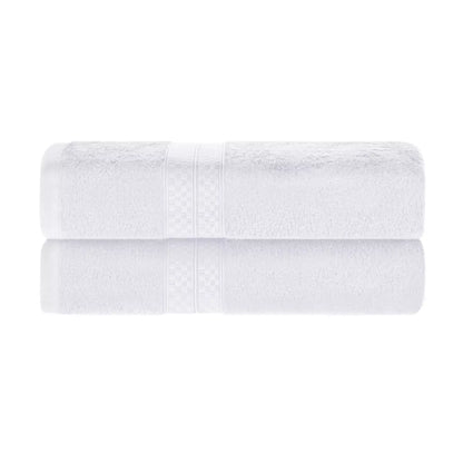 Plush and Absorbent Rayon from Bamboo and Cotton 2-Piece 30" X 54"  Towel Set by Blue Nile Mills